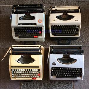 老式机械英文打字机飞鱼牌长空牌英雄牌打字机老上海怀旧装饰道具