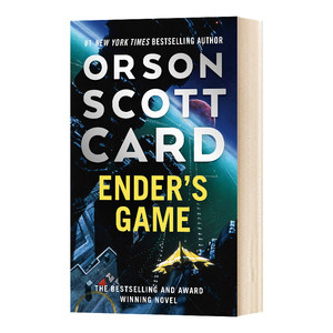 安德的游戏三部曲1 英文原版小说 Ender's Game 电影原著小说 科幻经典名作 星云雨果双奖 进口原版英语书 Orson Scott Card