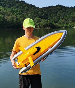 遥控拖网船拉网船自动下网船放渔网船捕鱼神器拉网器一键脱钩蓝天