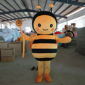小蜜蜂卡通人偶服装活动宣传表演成人行走蜜蜂玩偶服定做公仔头套