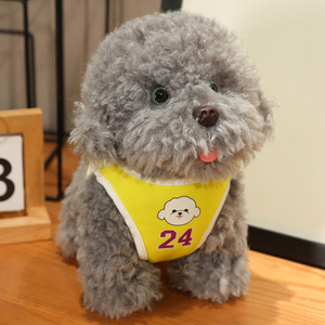 可爱球衣泰迪狗毛绒玩具公仔小狗狗贵宾犬玩偶布娃娃女孩生日礼物