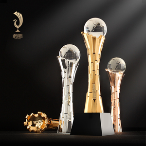 创造力奖水晶奖杯定制树脂创意高档年会颁奖金属奖杯制作定做刻字