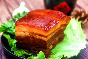 周庄松茂堂万三东坡肉250克稻草扎肉方肉红烧肉卤肉真空即食加热