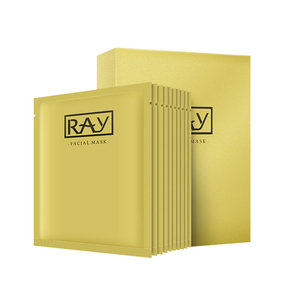 芮一泰国ray金色蚕丝面膜 深层补水提亮肤色淡化痘印细致毛孔