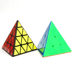 奇艺魔方格 四阶金字塔魔方 高阶异型魔方4阶金字塔魔方玩具顺滑