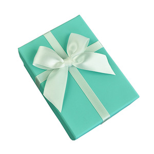 儿童节节日蒂芙尼蓝礼物盒子高颜值礼品盒口红盒香水包装盒饰品盒