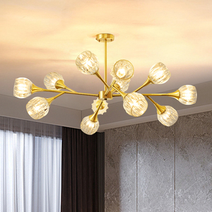 佛山照明客厅灯水晶吊灯