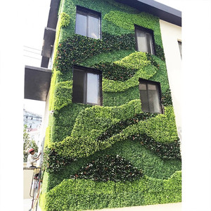 仿真植物墙绿植墙装饰墙面墙壁草坪绿化墙体造景户外上门安装武汉