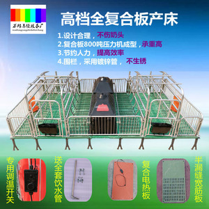 母猪产床猪产床产保一体两用单体双体复合板养殖场猪用设备定位栏