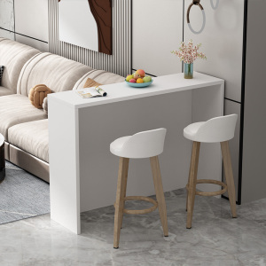 家用吧台桌现代简约客厅隔断靠墙高脚桌长条桌餐桌厨房沙发桌子