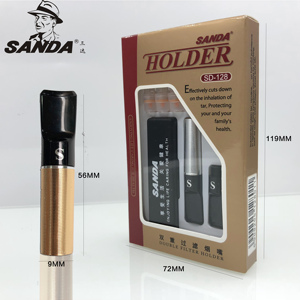 三达SD-128滤芯型烟嘴过滤器可更换烟芯双重过滤嘴配26烟芯烟具
