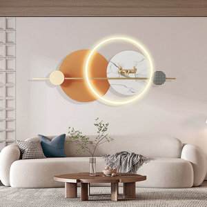 初昕轻奢沙发客厅背景墙挂饰墙上装饰品挂件卧室床头墙面装饰墙壁