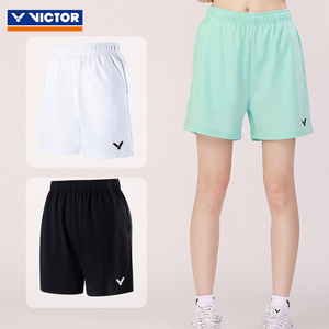 victor女款羽毛球运动短裤夏季薄透气2024春新款裤子威克多R31201