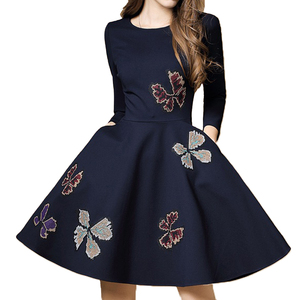 欧美大牌连衣裙修身高档女装