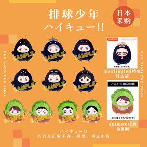 八百屋┃预定日本原版排球少年吉祥物挂件玩偶2及川菅原西谷岩泉
