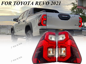 适用2021款丰田皮卡海拉克斯新款尾灯 HILUX REVO LED尾灯总成