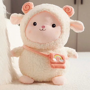 网红小羊咩咩公仔毛绒玩具治愈系布娃娃可爱玩偶抱枕生日礼物女生