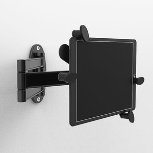 平板电脑墙壁折叠支架ipad墙壁伸缩旋转吊挂架墙面固定吊顶挂架子