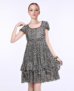 女装 外贸女装 外贸裙 兰蔻卓雅连衣裙