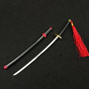 24cm宫本武藏霸王丸剑模型合金玩具刀剑兵器模型cosplay