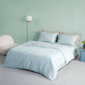 大朴a类汉麻四件套出口被套传统吸湿散热透气春夏纯色床上用品