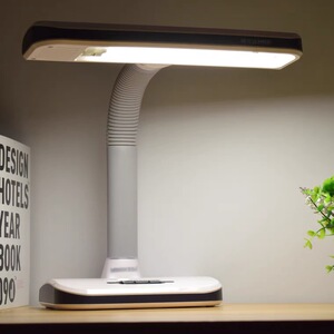 明可达护眼灯荧光灯管台灯学习办公mt2051y18w两档调光带小夜灯