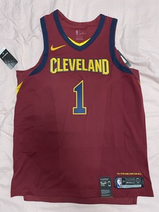 nike耐克nba克利夫兰骑士酒红色客场au球员版球衣德里克罗斯