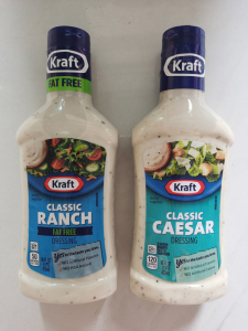 美国卡夫沙拉酱农场风味 凯撒风味 kraft dressing, ranch caesar