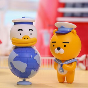 包邮泡泡玛特正品 kakao friends航海系列盲盒公仔手办模型摆件潮