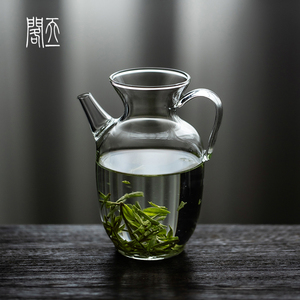天一閣丨玻璃茶壶透明仿宋绿茶壶功夫茶具小号冷泡壶花茶泡茶器