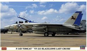 特价 长谷川  02406 1/72  F-14D 雄猫 VF-213 黑狮  最后的航行