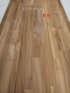 二手纯实木地板 柚木指接板翻新板缅甸老柚木素板 地热地暖专用板