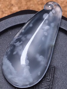 翡翠玉佛观音葫芦如意福瓜豆吊坠花件天然a缅甸光1212木那山水牌我