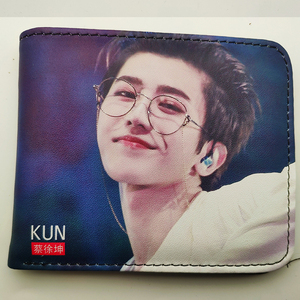 橙果动漫淘宝偶像练习生蔡徐坤周边pu女韩版学生可爱短款公交卡包