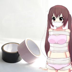 【二次喵】静电胶带 不伤皮肤头发束缚玩具12m长 3件包邮