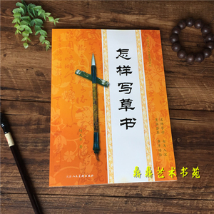 怎样写草书 中国老年人书法教材系列何大齐 毛笔书法练习草书技法
