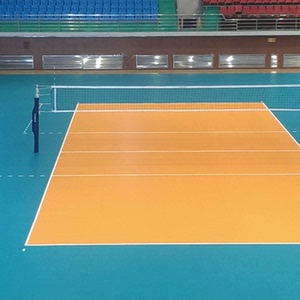 艾力特排球地板室内防滑减震环保乒乓球羽毛球运动地胶