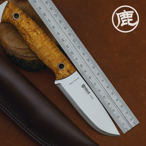 挪威helle户外装备露营工具小直刀野营高硬度多用途自驾游刀灯塔