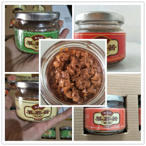 迁西特产御栗坊栗蘑酱120g瓶4种口味可选 拌面条下饭酱满3瓶包邮