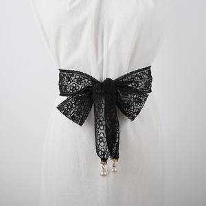 蝴蝶结蕾丝腰带