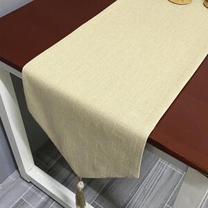 纯色现代简约桌旗长条餐桌茶几电视柜桌布棉麻布艺茶席茶台布床旗