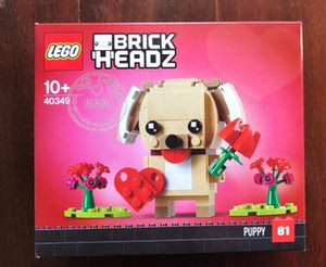 lego 乐高40349 情人节小狗 节日限定