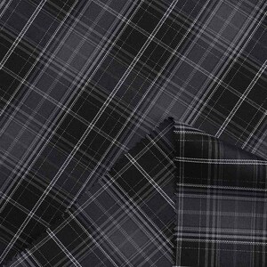 全涤银丝线j黑色k格裙布料lo裙玩具领结复古手工diy发箍发饰面料