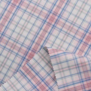 全涤蓝粉格子布jk百褶短裙ins少女心diy发箍大肠发圈装饰成品面料