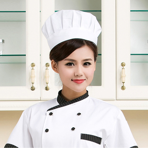 厨师帽子男平顶