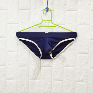 隆将性感潮男士大鼻象枪弹分离三角内裤衩莫代尔棉透气镂空前开口