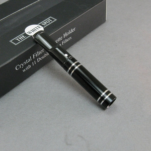 英国进口登喜路dunhill替换滤芯型6mm烟嘴ch5302黑色银色金色