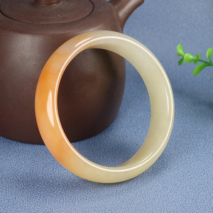 贵妃叮当真金丝玉手镯少女款天然正品年轻款一对细传承翡翠镯子