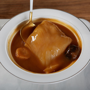 鲍汁扣花胶加热即食大鱼胶营养滋补品干货料理捞饭汁酒店会所专用