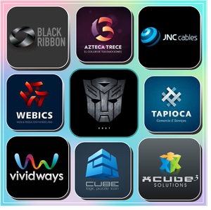 3dlogo公司企业产品标志立体三位视图矢量图源文件设计定制lougou